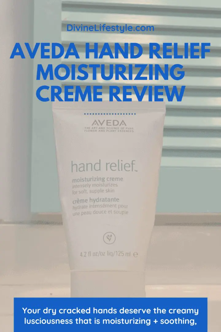 Aveda Hand Relief Moisturizing Creme Review aveda hand cream