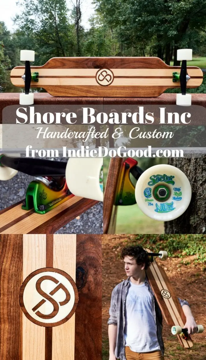 IndieDoGood.com Maker Spotlight: Handcrafted and Custom Shore Boards #MakersMovement