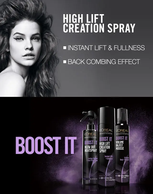 L'Oreal Boost It Hair Spray | Advanced High Lift Creation Spray