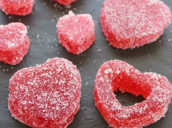 Valentine's Day Red Heart Gumdrops Recipe