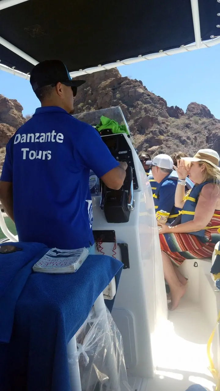 On an excursion to the Island of Loreto with Danzante Tours