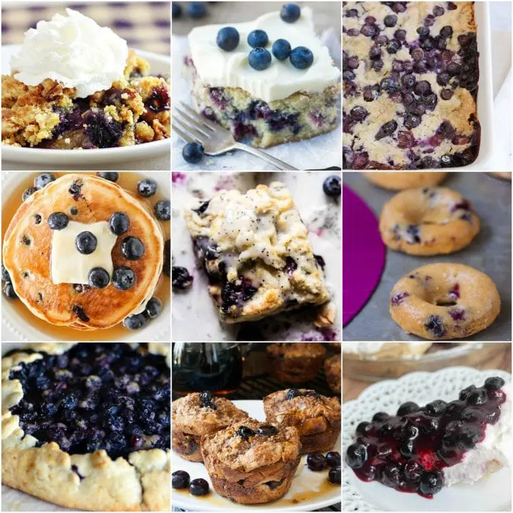 17 Recipes with Blueberries