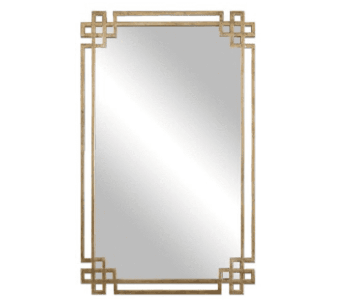 One Kings Lane Evelyn Wall Mirror, Gold Chic Sitting Room Ideas