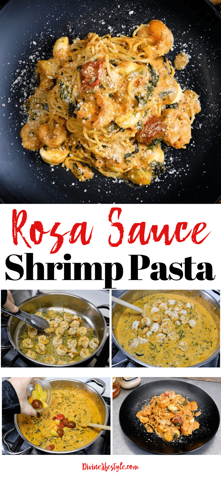 Rose Sauce Pasta with Shrimp
