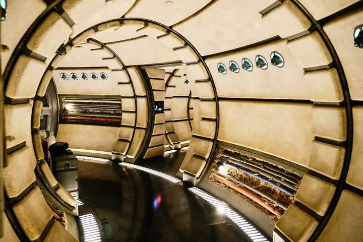 Disney's Star Wars Galaxy's Edge Rides - Millennium Falcon Interior