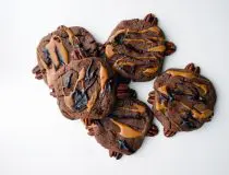 Double Chocolate Turtle Cookies Recipe