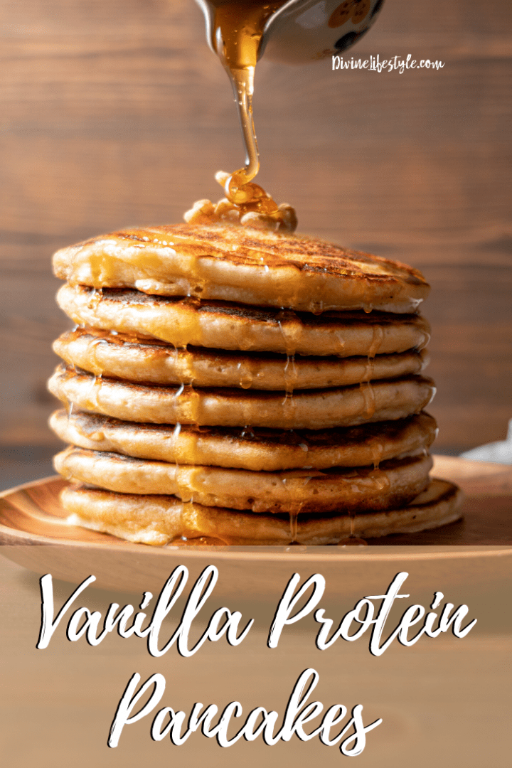 Skillet Vanilla Protein Pancakes Recipe