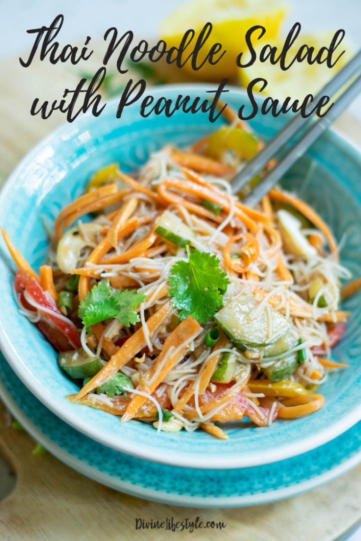 Thai Noodle Salad with Peanut Sauce