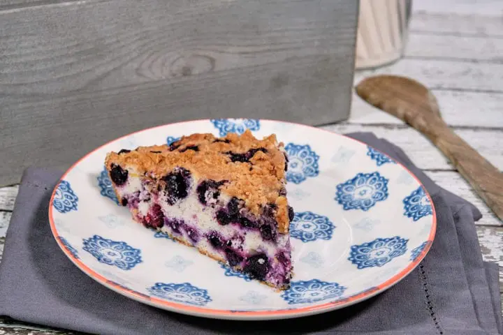 Blueberry and Cherry Crumble