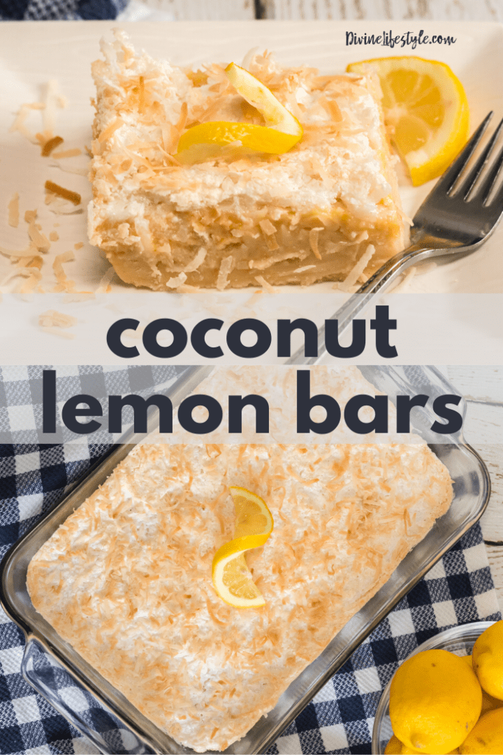Coconut Meyer Lemon Bar Recipe