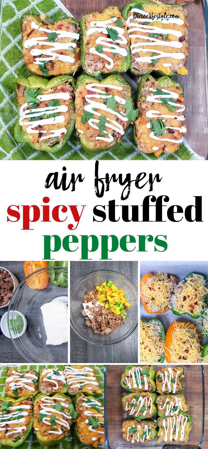 Air Fryer Stuffed Peppers