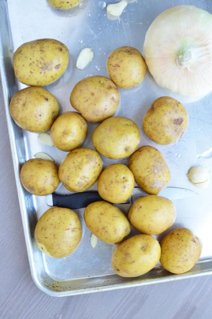 Veggie Stuffed Potato Skins Recipe