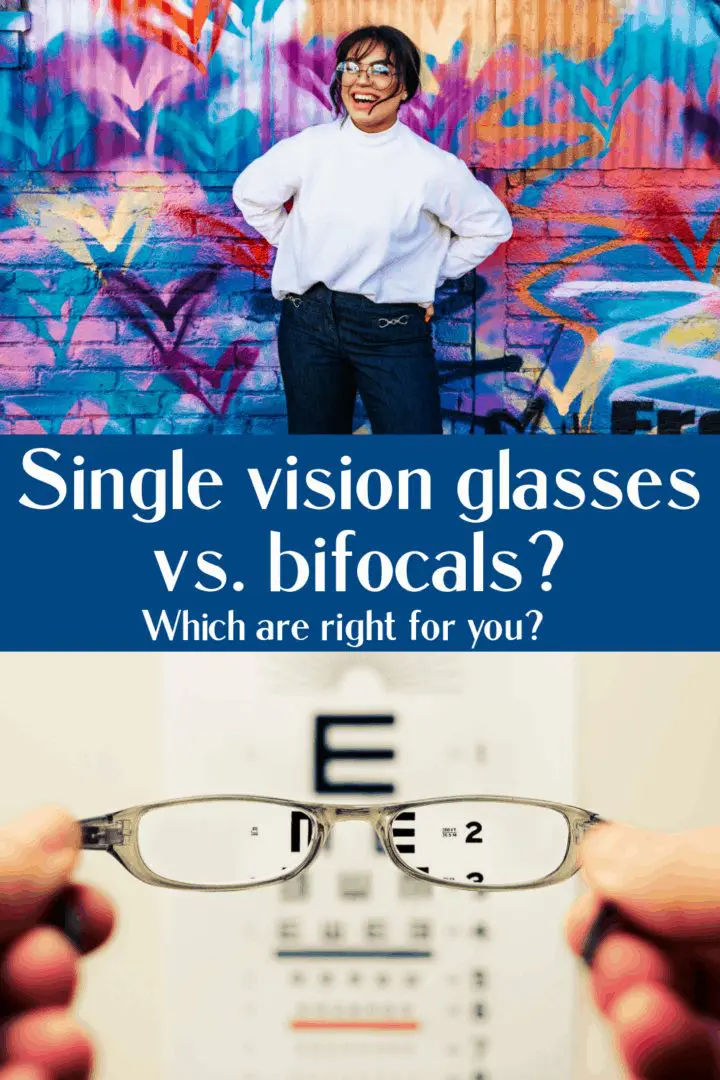 Single vision glasses vs. bifocals. Which is right for you?