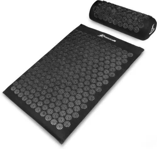 ProsourceFit Acupressure Mat and Pillow Set for Back:Neck Pain Relief and Muscle Relaxation