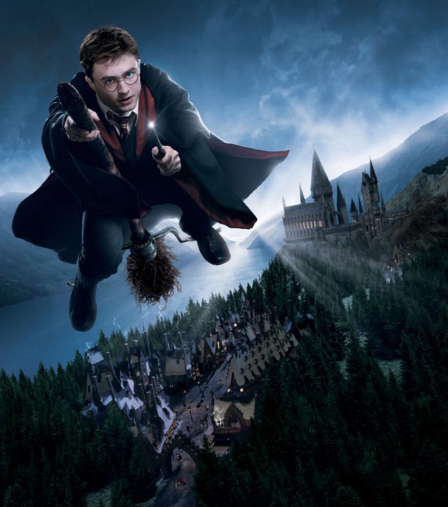 The Wizarding World of Harry Potter at Universals Islands of Adventure Harry Flying