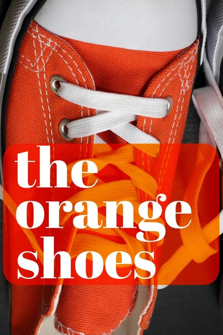 asos orange shoes