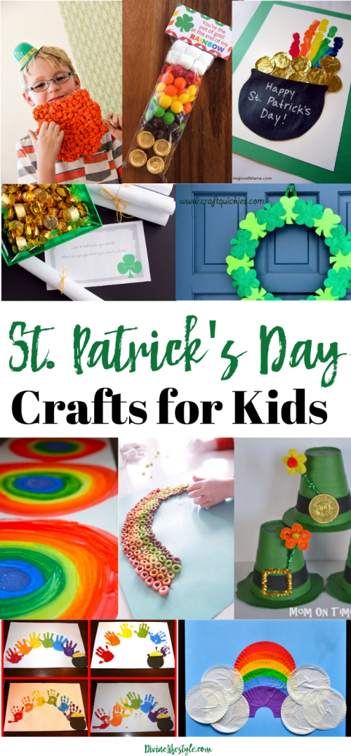 St. Patrick's Day Crafts For Kids St Patty's Day Fun