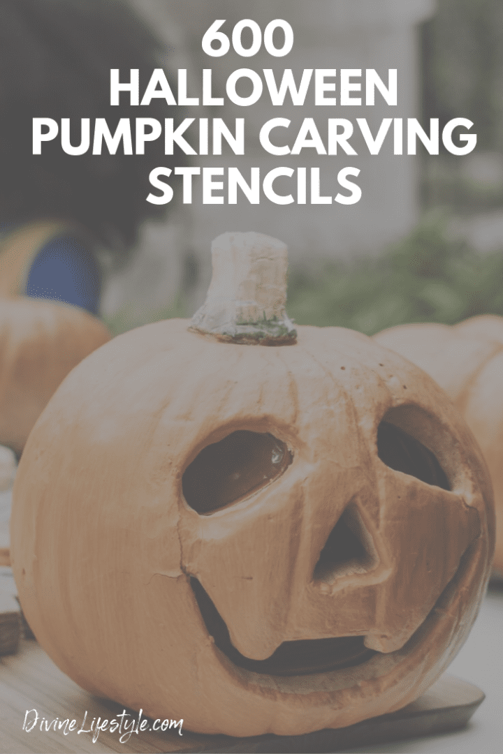 600 Halloween Pumpkin Carving Stencils