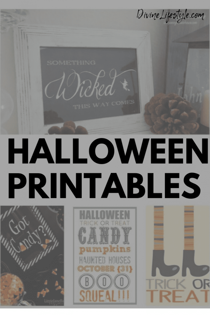 10 Halloween Printables