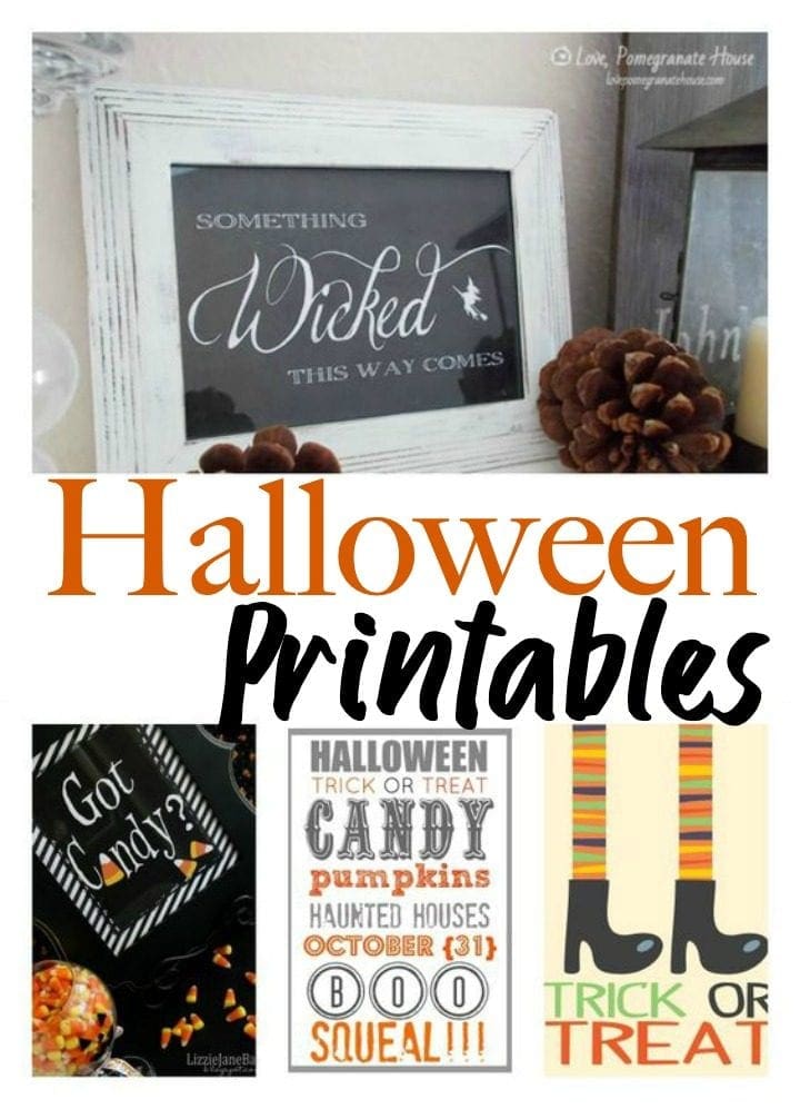 10 Halloween Printables