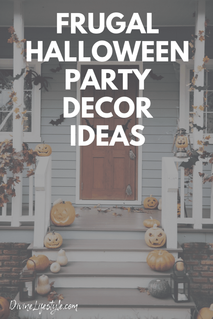 DIY Frugal Halloween Party Decor