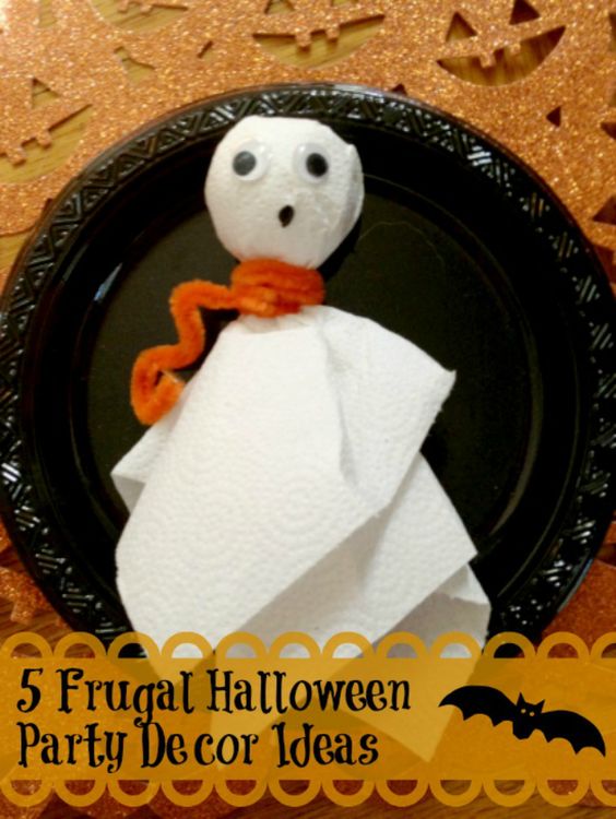 DIY Frugal Halloween Party Decor