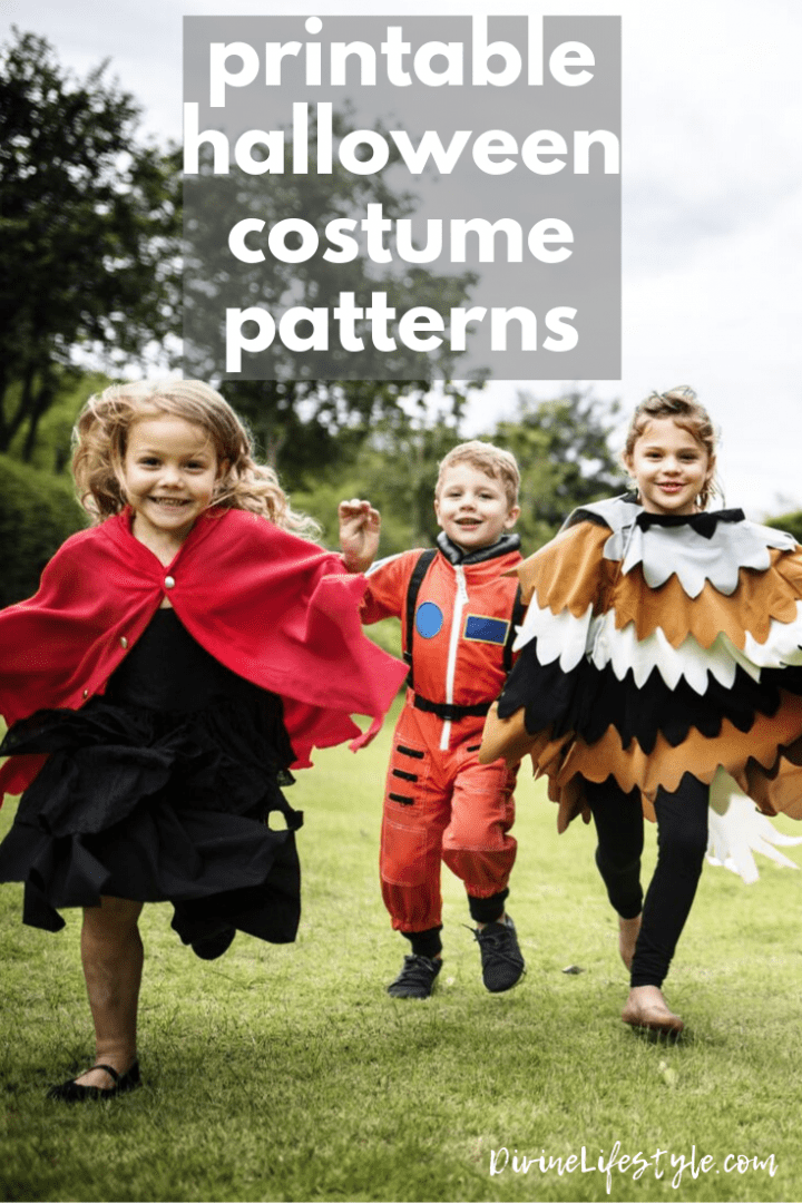 Printable Halloween Costume Patterns
