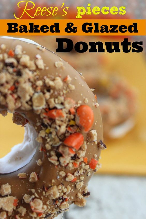 Reeses Pieces Donuts Recipe