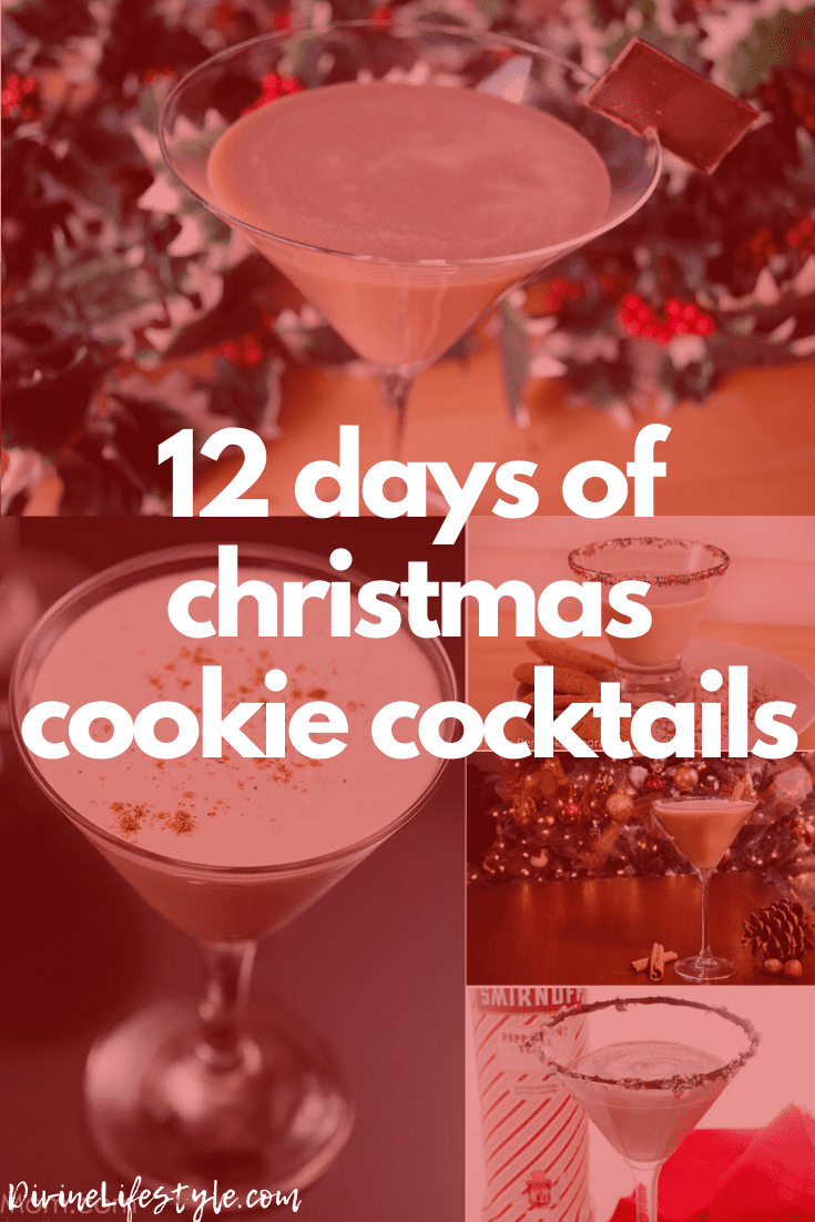 12 Days of Christmas Cookie Cocktails