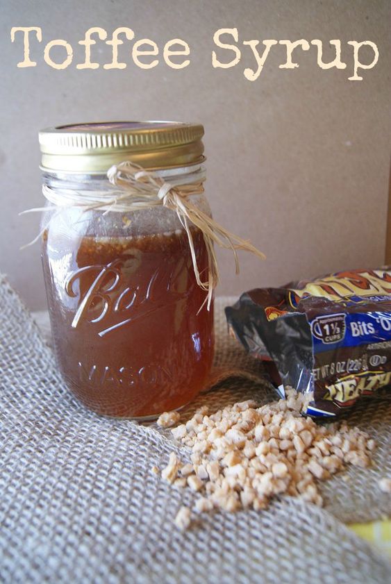 Easy Toffee Syrup Recipe