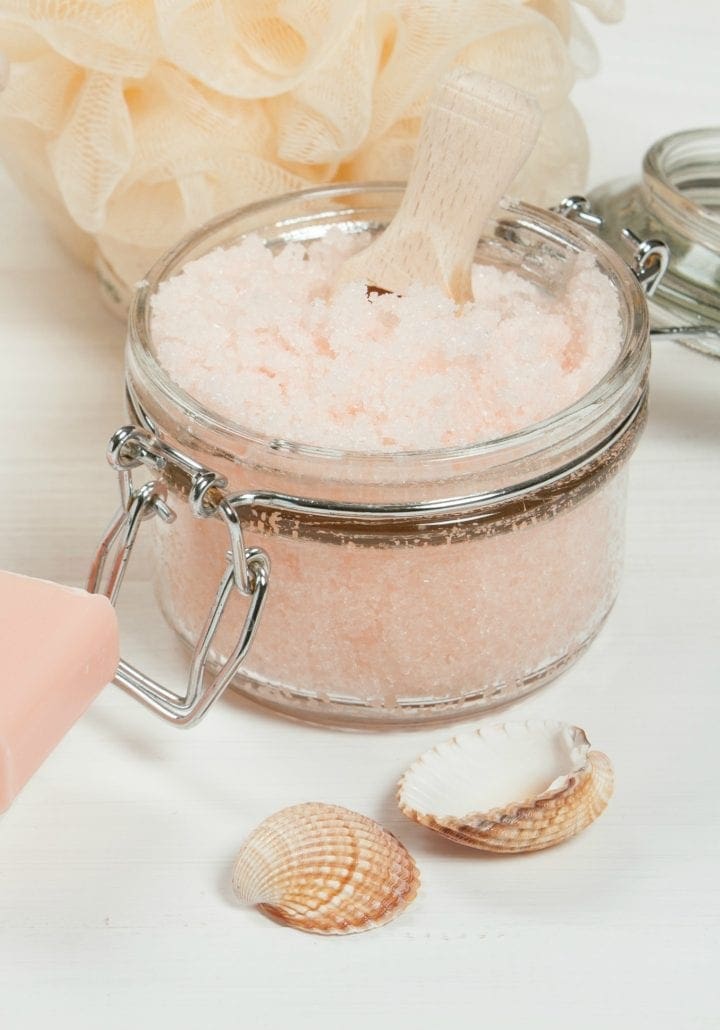 diy exfoliating sugar scrub