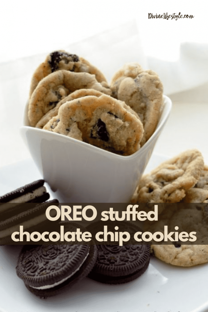 OREO Stuffed Chocolate Chip Cookies