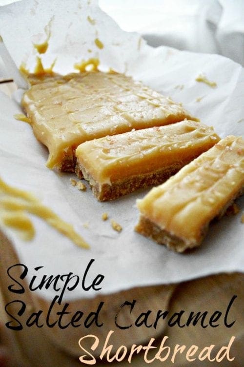 Simple Salted Caramel Shortbread Recipe Divine Lifestyle