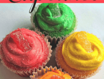 Sour Patch Kids Cupcakes