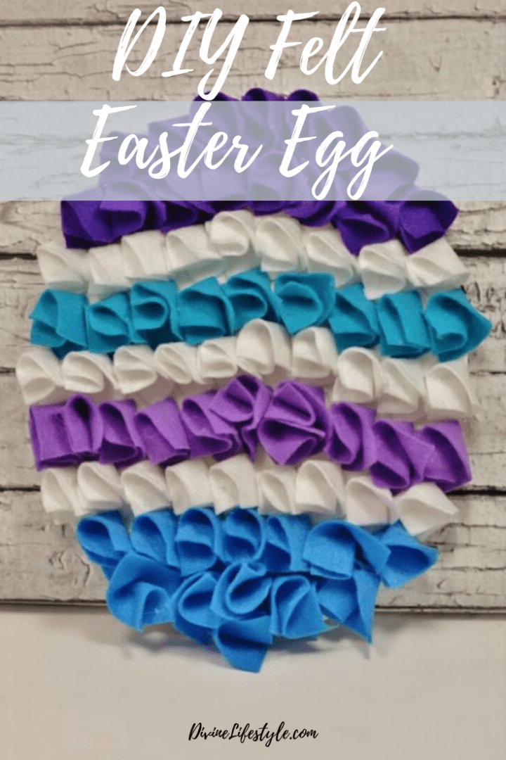 DIY Felt Easter Egg Kids Craft