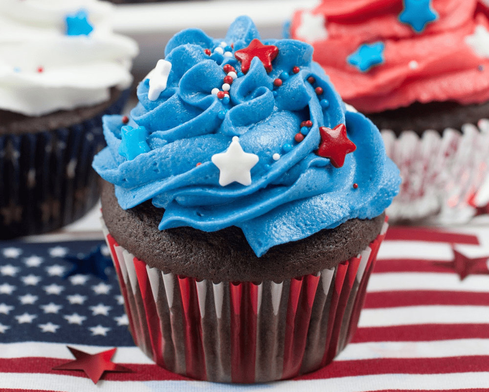 July 4th Cupcakes Recipe Patriotic Treats Divine Lifestyle