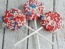 Patriotic OREO Cookie Pops