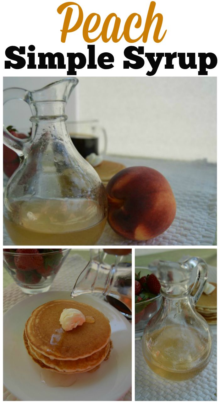 Peach Simple Syrup Recipe