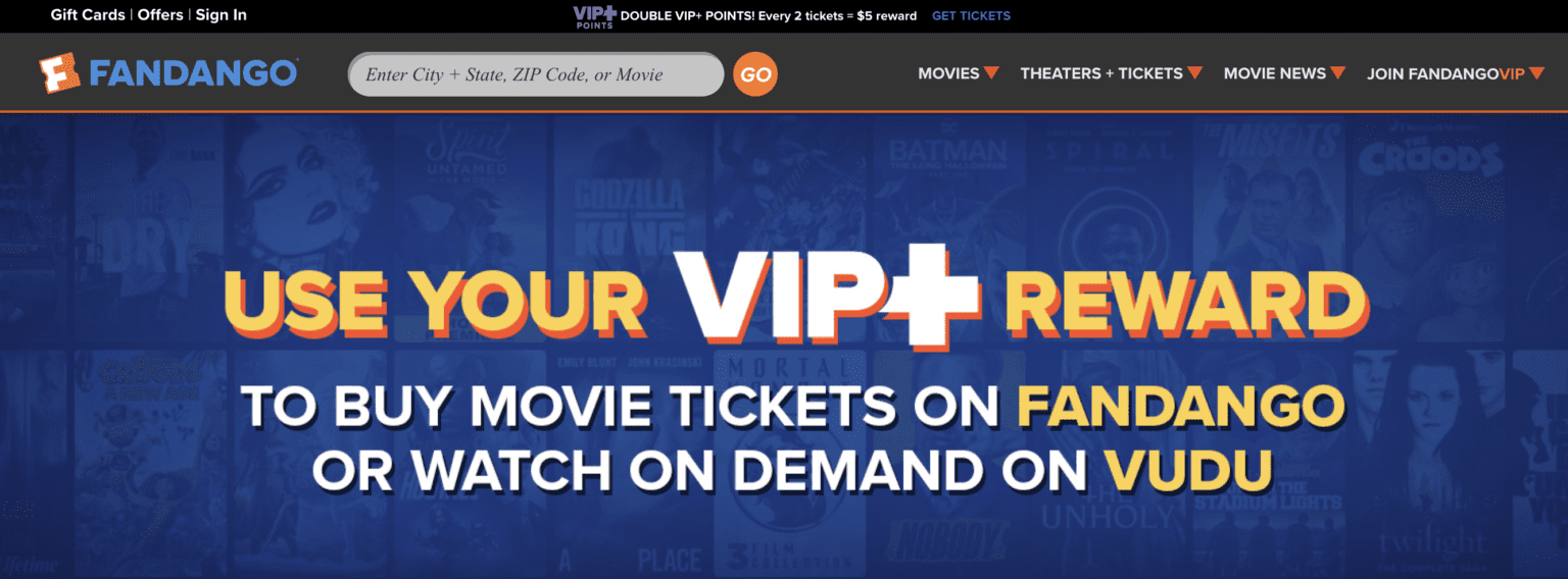 Vip fandango account