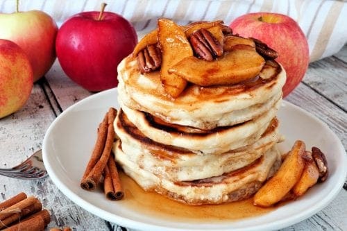 Apple Cinnamon Pancakes