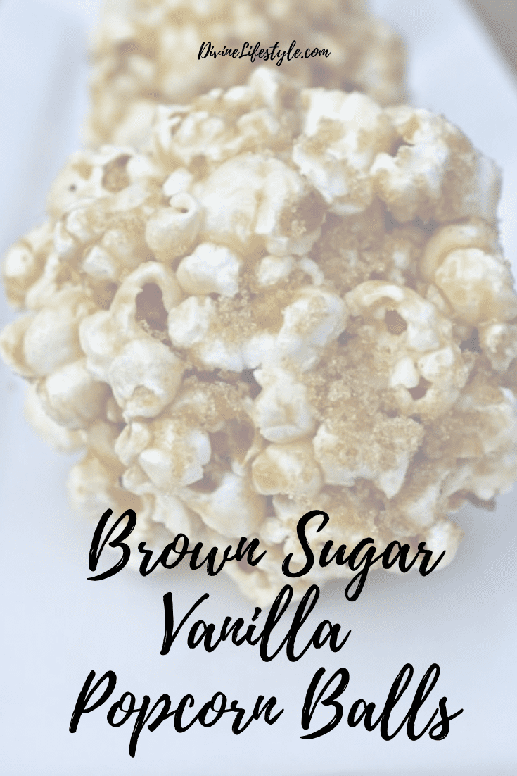 Brown Sugar Vanilla Popcorn Balls Divine Lifestyle