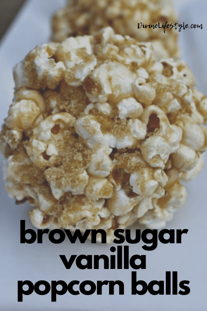 Brown Sugar Vanilla Popcorn Balls