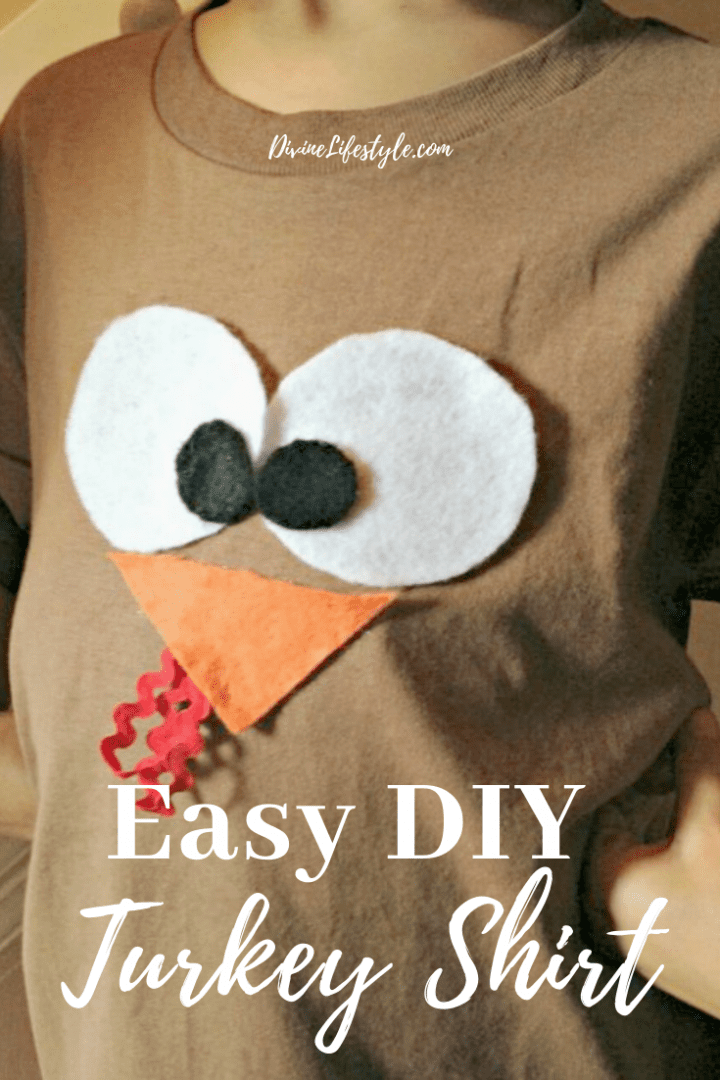 Easy DIY Turkey Shirt