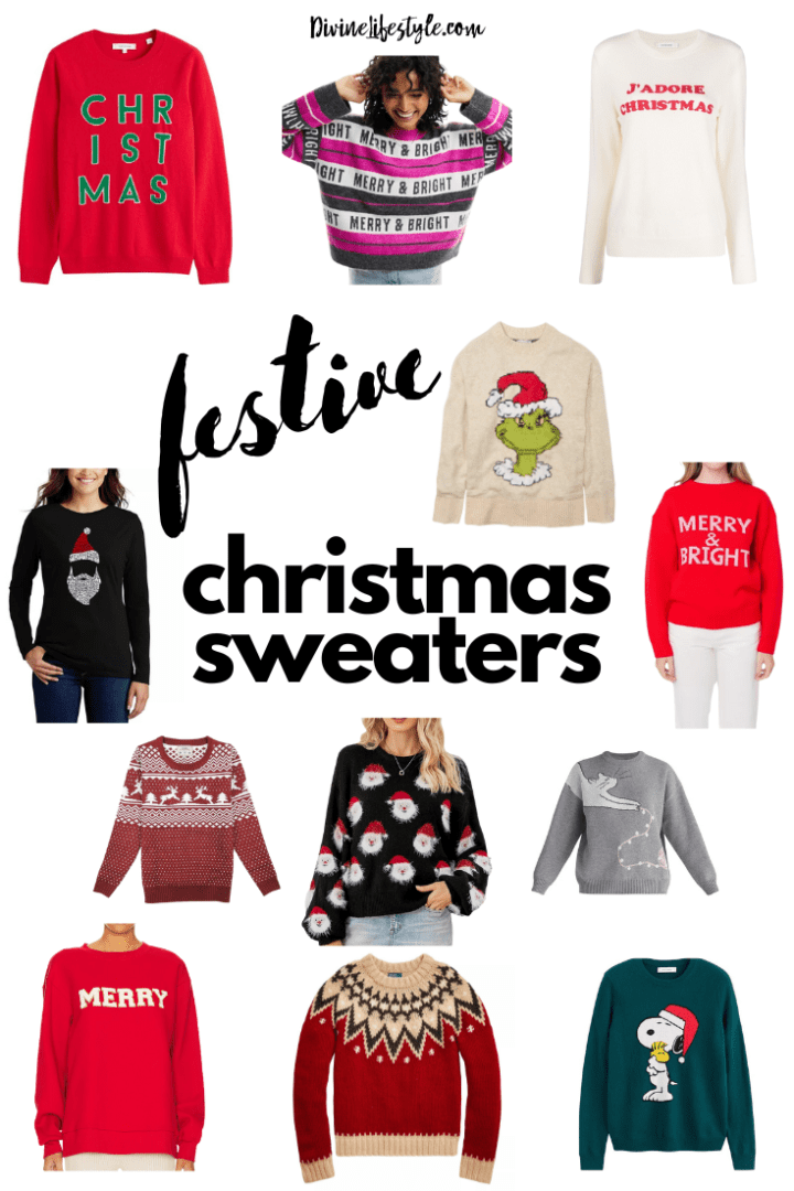 Festive Christmas Sweaters