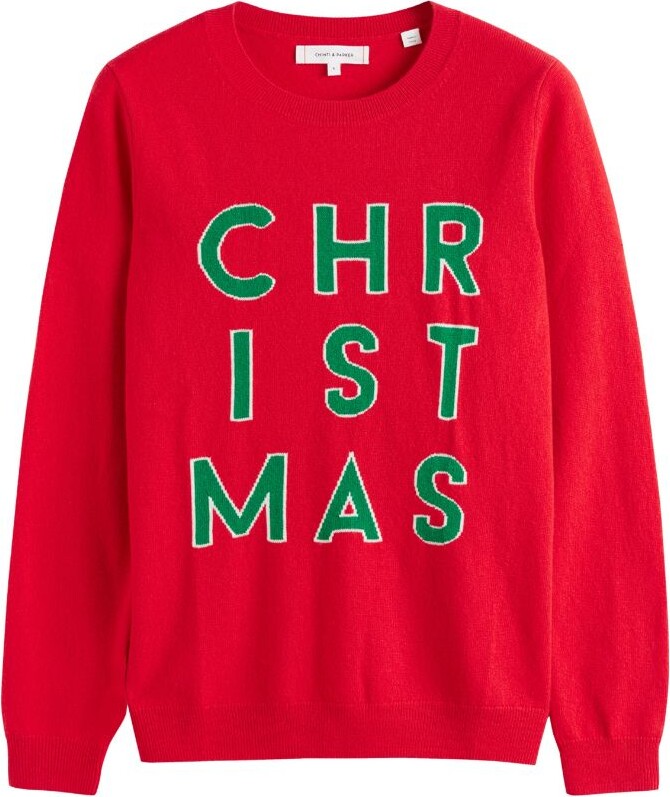 Harrod's Chinti & Parker Wool Cashmere Christmas Sweater