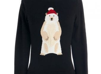 ModCloth Polar Bear Flair Sweater – 69.99