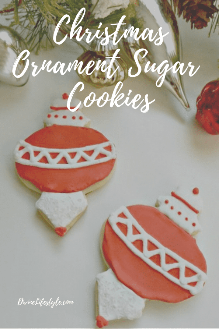 Christmas Ornament Sugar Cookies