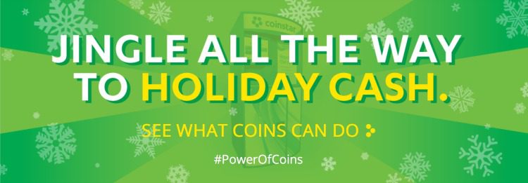 Coinstar #PowerofCoins Holiday Cash