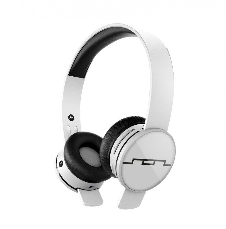 SOL REPUBLIC Tracks Air Wireless On-Ear Headphones with A2 Sound Engine, Ice White 1