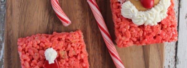 Santa Rice Krispies Treats